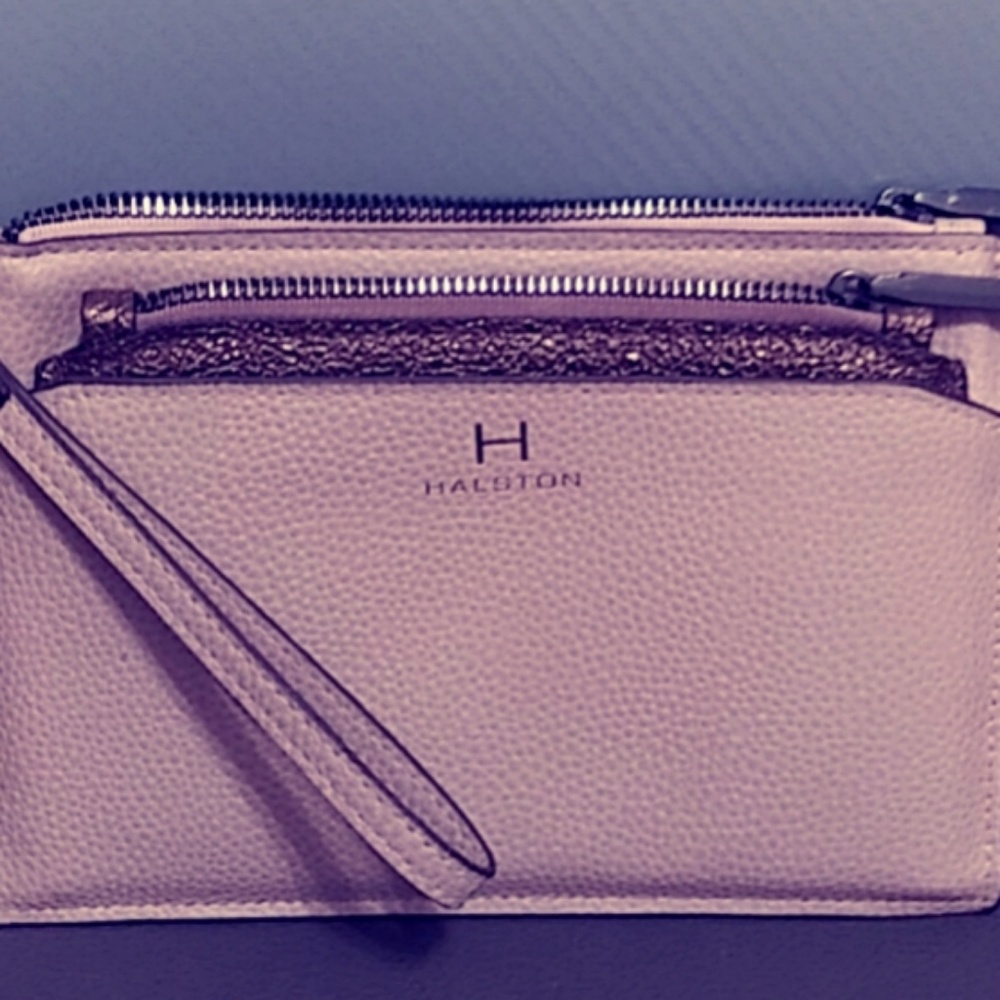 Pink wristlet